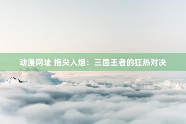 动漫网址 指尖人烟:三国王者的狂热对决